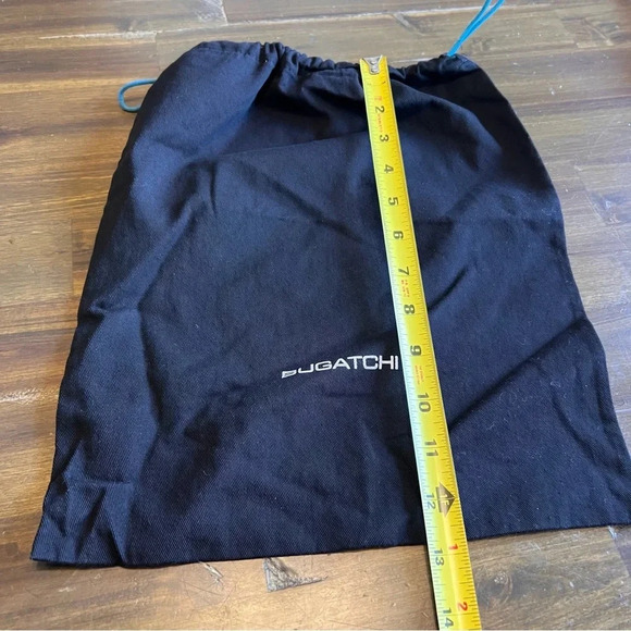 Bugatchi Black Dust Bag Drawstring Cover Sleeve Protective Case Black Logo - Picture 4 of 4